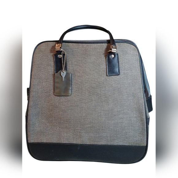 Source Unknown Handbags - Vintage 60s 70s Luggage Weekender Bag